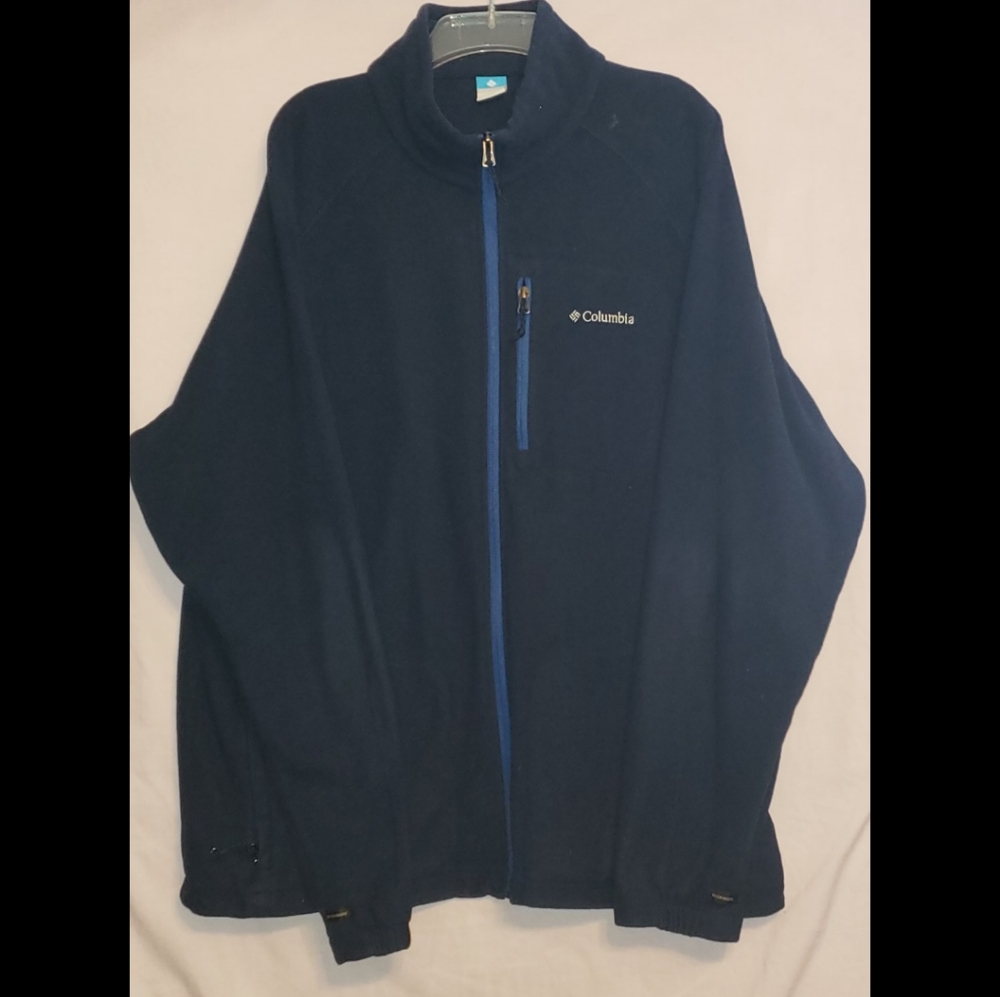 Columbia full zip fleece jacket
